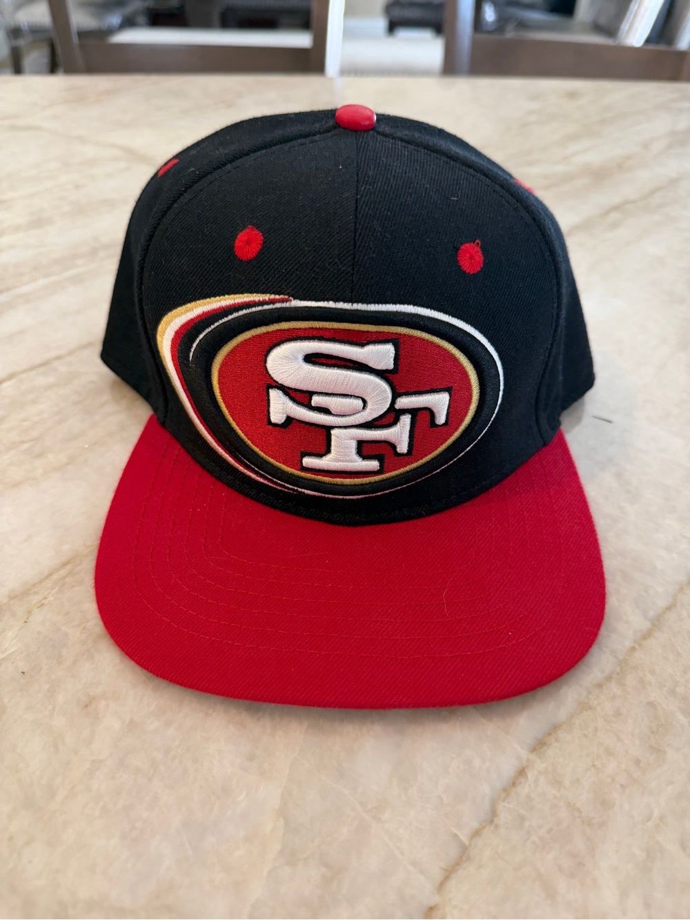 San Francisco 49ers NFL Snapback Hat, genuine, NFL 49er hat, EUC, Snapback